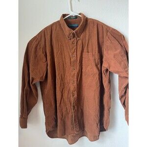 VINTAGE Claybrooke Outdoors Corduroy Shacket Long Sleeve Button Down  Men’s 2XL